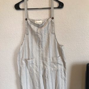 Striped jumpsuit